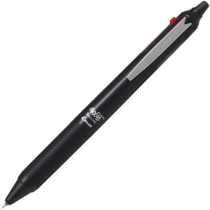 PILOT Frixion Synergy3 0.4mm (3 Colors Erasable Ballpoint Pen) Black