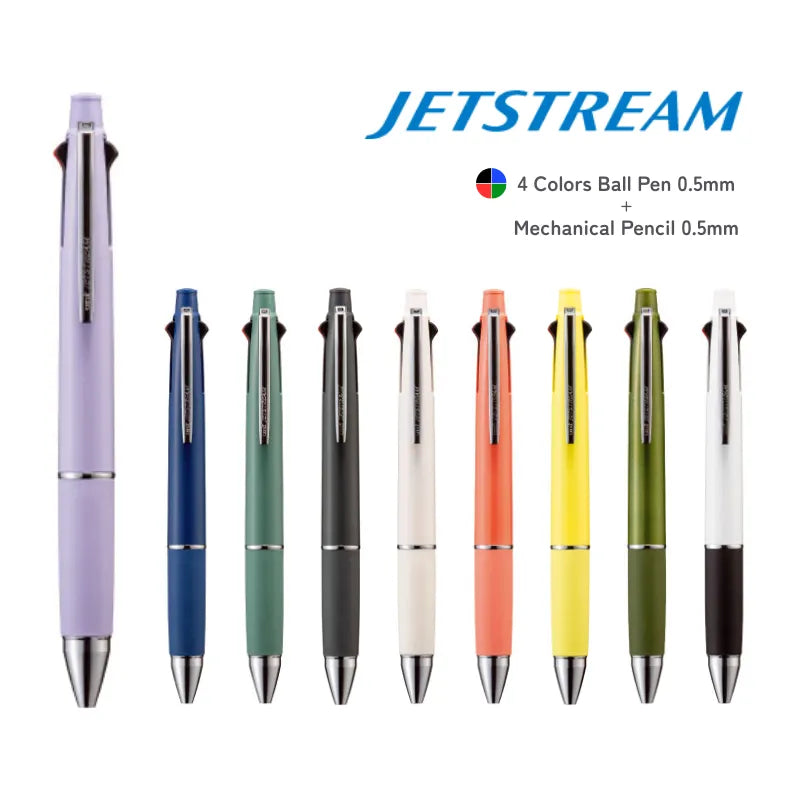 Mitsubishi Jetstream 4&1 0.5mm Multi Pen (9 Colors) – ZenPop Japan