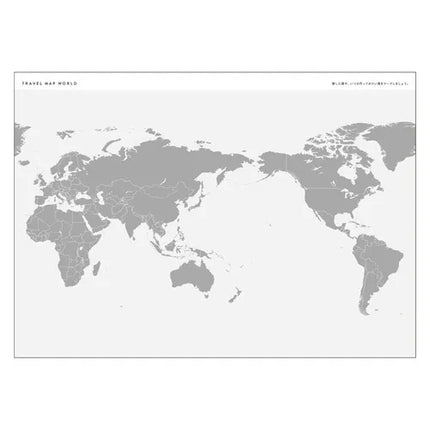 MARK'S Log Diary Date-free Weekly Planner inside weekly world map