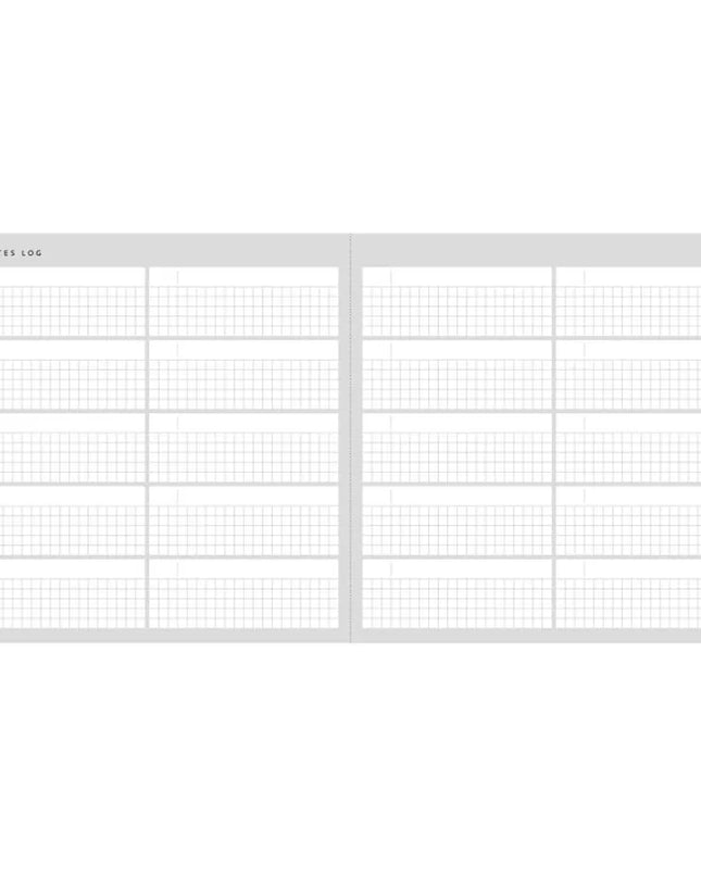 MARK'S Life Log Diary funlog Date-free Daily Pocket Square inside