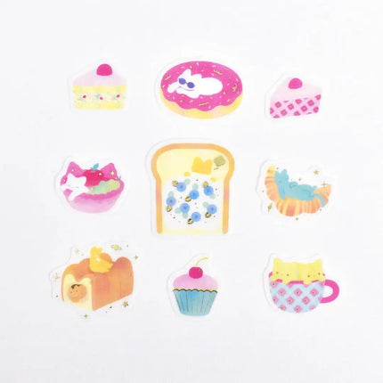 PAPIER PLATZ x Miyashita Nodoka Designer’s Flake Sticker sweets time