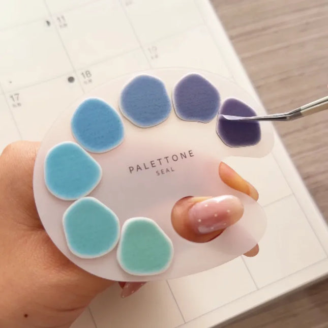 SUN-STAR Paint Palette-Style Stickers Palettone