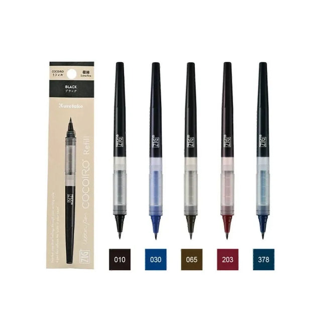 KURETAKE ZIG Letter Pen Cocoiro Extra Fine Refill