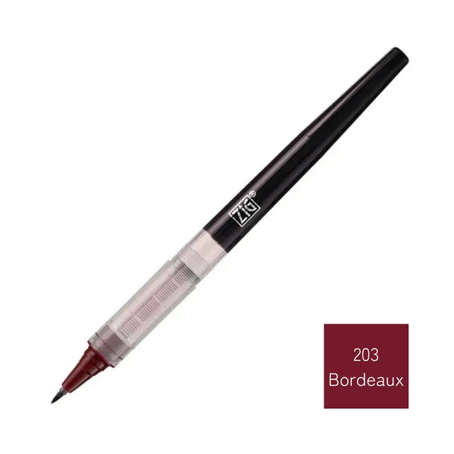 KURETAKE ZIG Letter Pen Cocoiro Extra Fine Refill Bordeaux