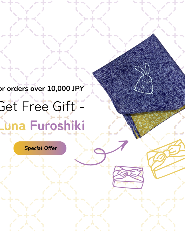 FREE GIFT - Luna Furoshiki - ZenPop Japan Stationery Store