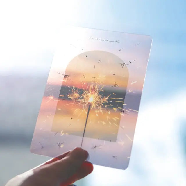RYURYU Transparent Card - Sparkle (TOC‑10)
