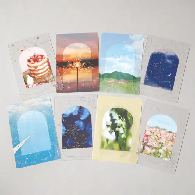 RYURYU Transparent Card - Sparkle (TOC‑10)