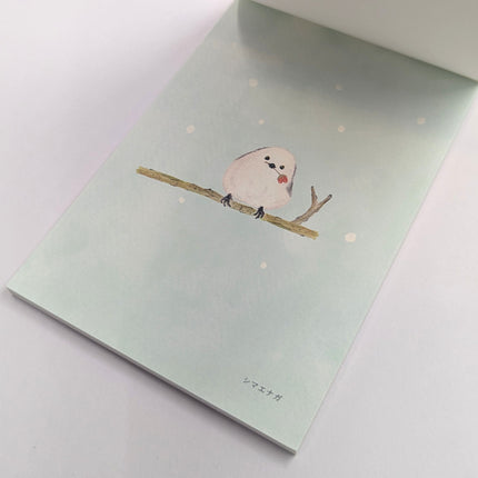 RYURYU Seasonal Postcard Memo　Shimaenaga