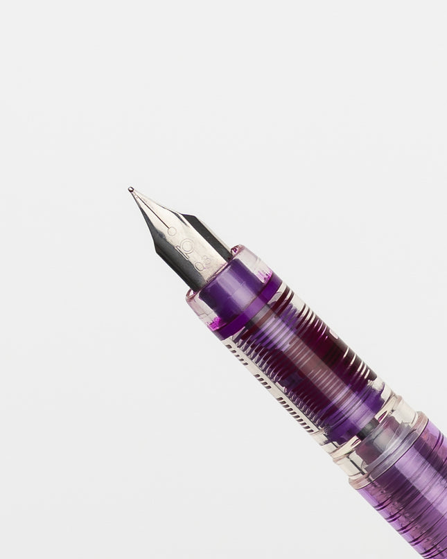 PLATINUM Preppy Fountain Pen purple close up