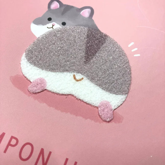 MINDWAVE Pompon Hips Hamster Hardcover Ringed Note B6