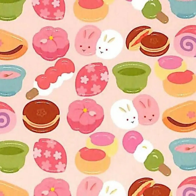 RYURYU Circle Seals - Spring Sweets close up