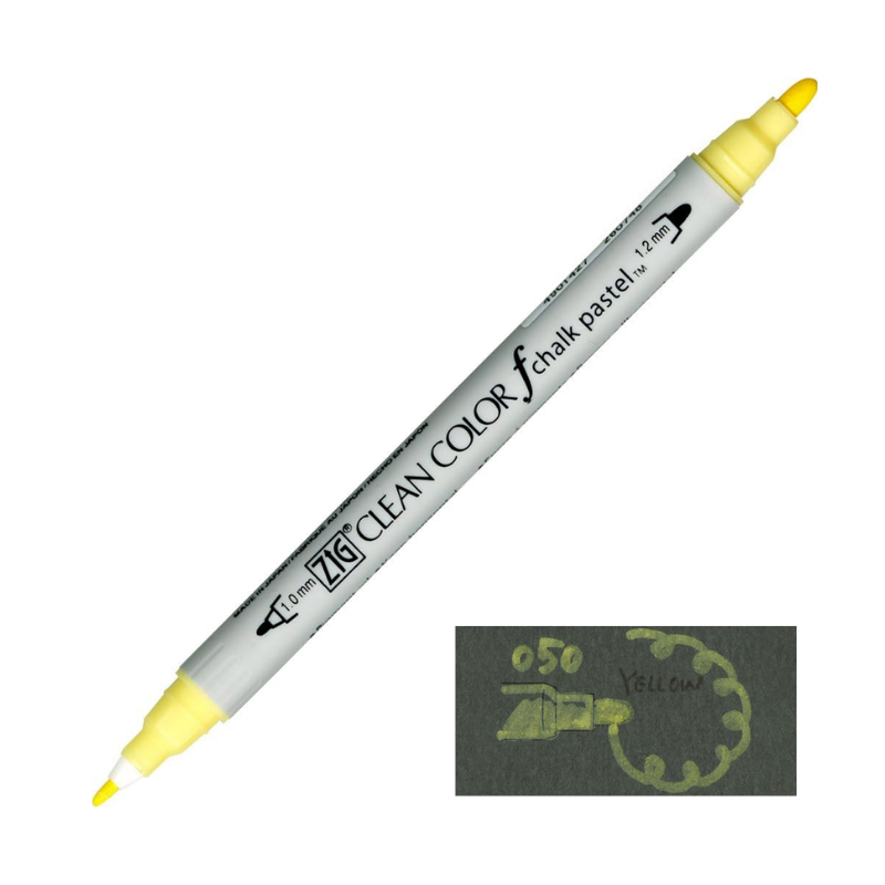 KURETAKE ZIG Clean Color f Chalk Pastel Marker (TCS-6500) | ZenPop