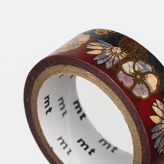 SOU・SOU × MT Masking Tape 15mm - Kin-ran Donsu