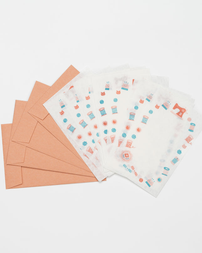 FURUKAWA SHIKO Otegami Sanpo Sewing details