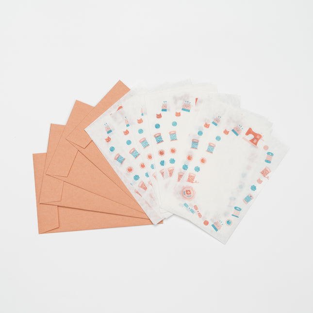 FURUKAWA SHIKO Otegami Sanpo Sewing details