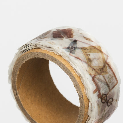 MIND WAVE Masking Tape Die-cut Tsukue close up