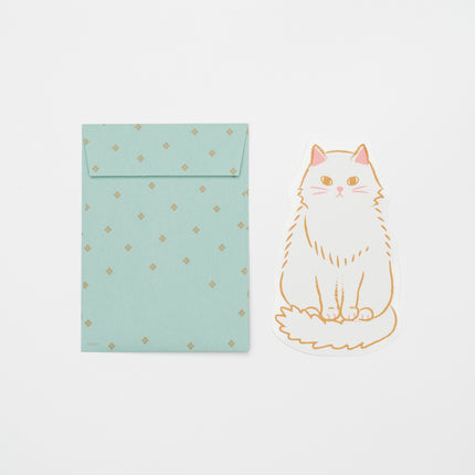 MIDORI Die-cut Letter Set - Cat