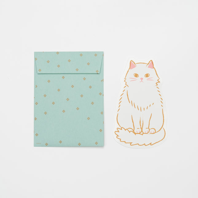MIDORI Die-cut Letter Set - Cat