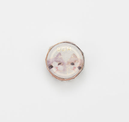 BGM Foil Masking Tape Face of Cat