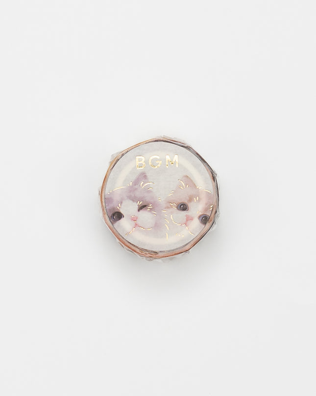 BGM Foil Masking Tape Face of Cat