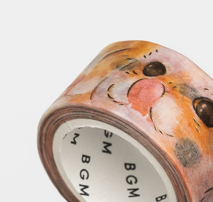 BGM foil masking tape Face of Cat