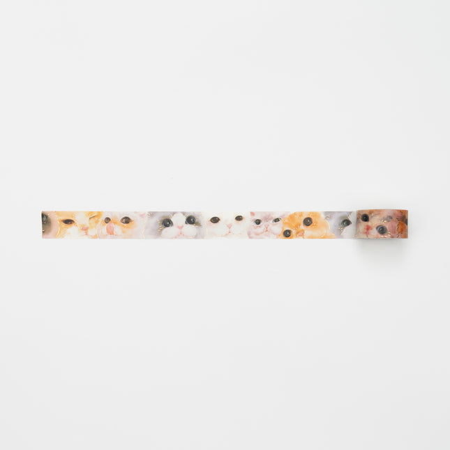 BGM Foil Masking Tape 15mm - Face of Cat