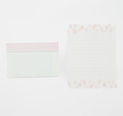 FURUKAWA SHIKO Letter Set Peach Colored Iroiro Dou details