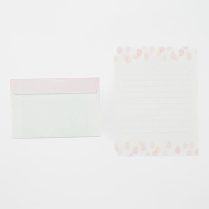 FURUKAWA SHIKO Letter Set Peach Colored Iroiro Dou details