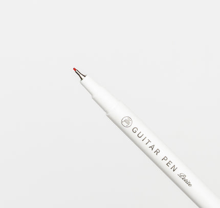 TERANISHI CHEMICAL Guitar Pen Petit 3 Colors Set Pink close up on tip