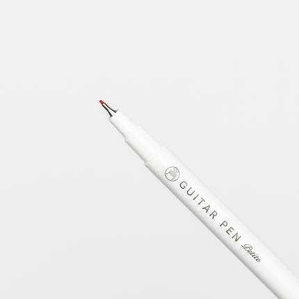 TERANISHI CHEMICAL Guitar Pen Petit 3 Colors Set Pink close up on tip