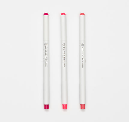 TERANISHI CHEMICAL Guitar Pen Petit 3 Colors Set Pink