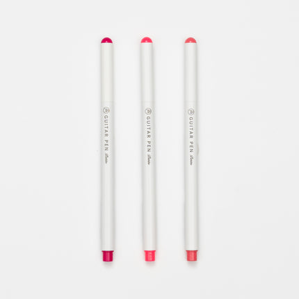 TERANISHI CHEMICAL Guitar Pen Petit 3 Colors Set Pink