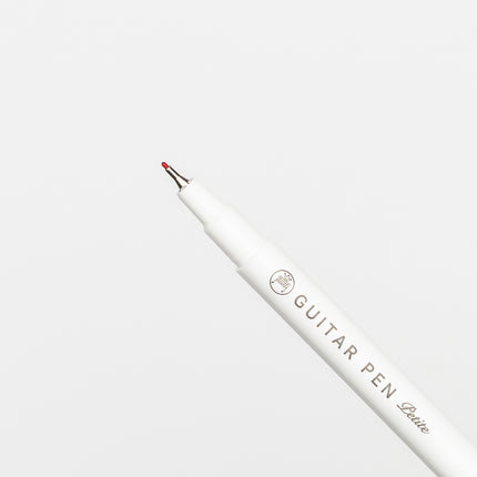 TERANISHI CHEMICAL Guitar Pen Petit 3 Colors Set Pink close up on tip