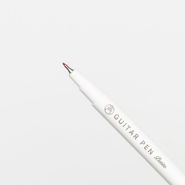 TERANISHI CHEMICAL Guitar Pen Petit 3 Colors Set Pink close up on tip