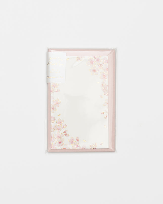 TSUTSUMU Mini Message Card - Sakura
