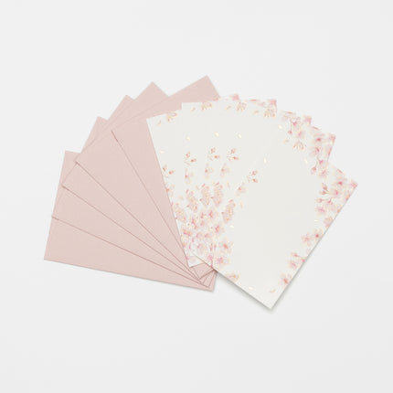 TSUTSUMU Mini Message Card - Sakura details
