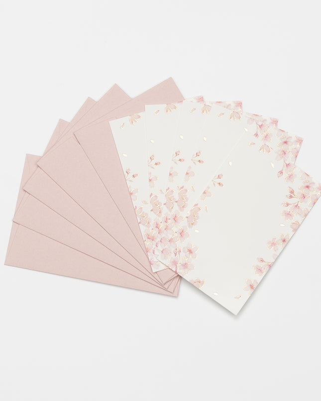 TSUTSUMU Mini Message Card - Sakura details