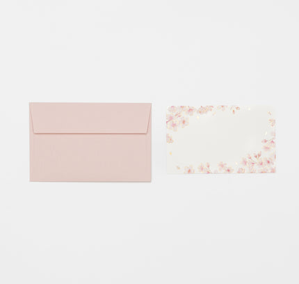 TSUTSUMU Mini Message Card - Sakura details