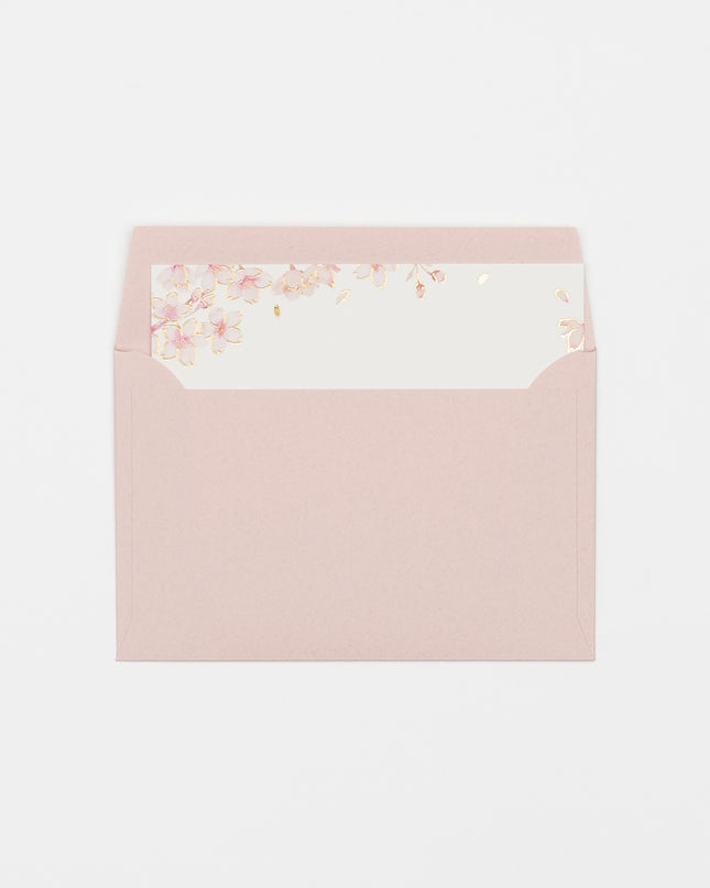 TSUTSUMU Mini Message Card - Sakura