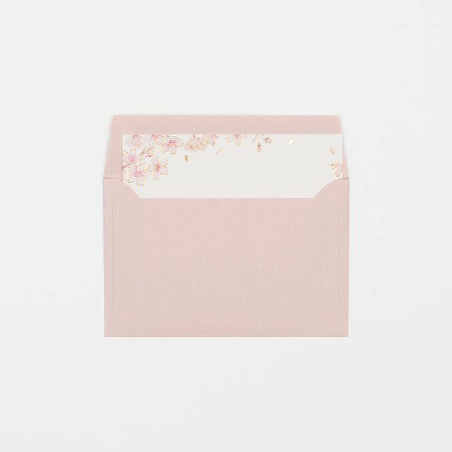 TSUTSUMU Mini Message Card - Sakura