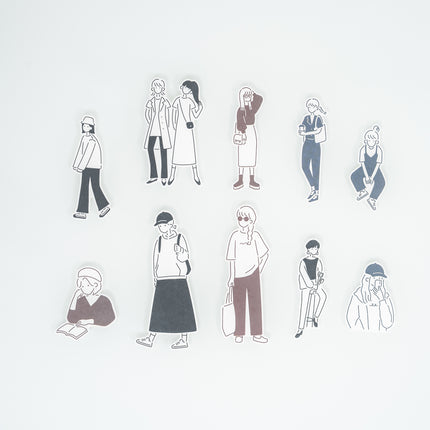 Ami sticker/ Simple girl From Mindwave
