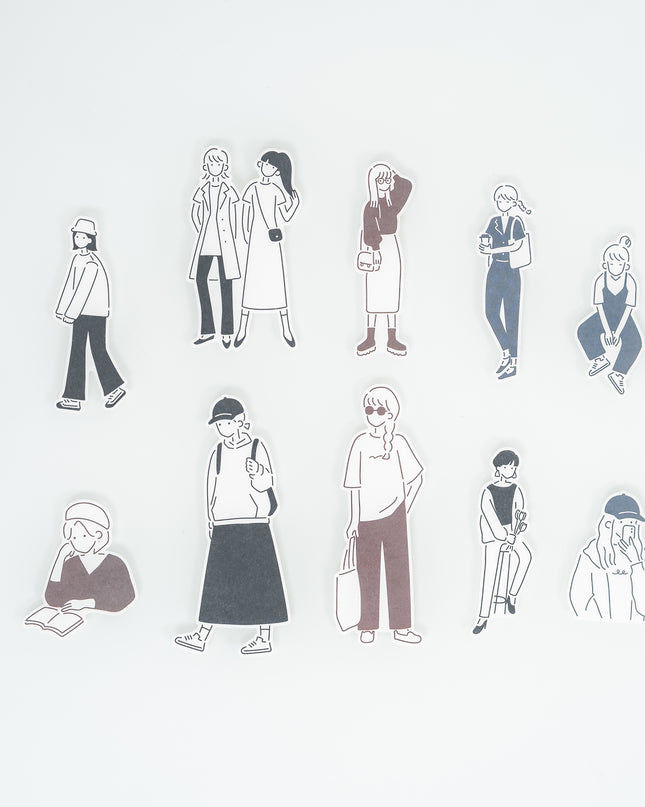 Ami sticker/ Simple girl From Mindwave