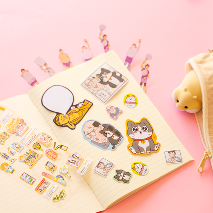 stickers from ZenPop’s Bizarre Stationery
