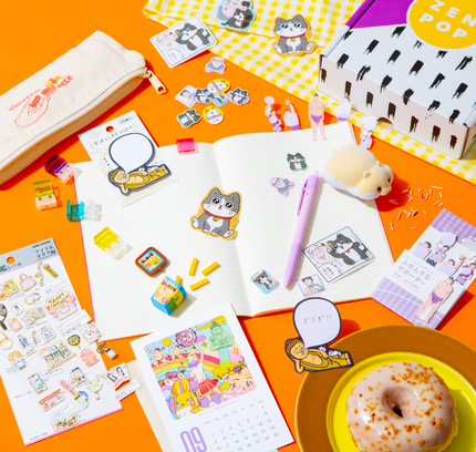 ZENPOP Bizarre Stationery Box