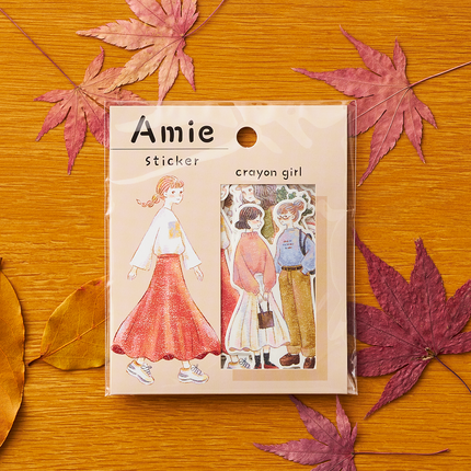 Amie Sticker crayon girl From Mindwave