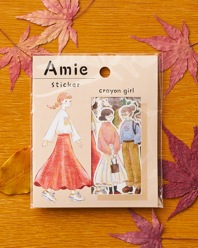 Amie Sticker crayon girl From Mindwave