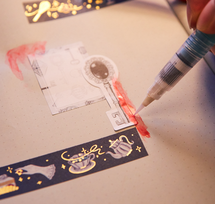 Kuretake Fis Water Brush Pen mini Celise From Kuretake
