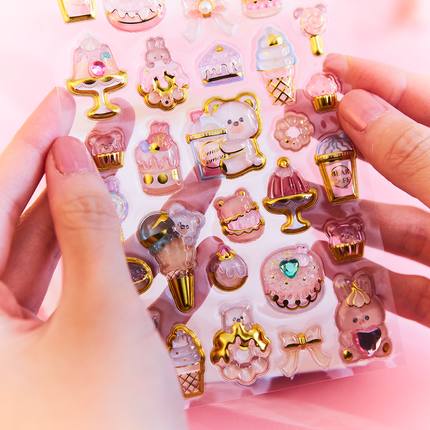 Écrin Heureux Sticker Yummy From Kamio Japan