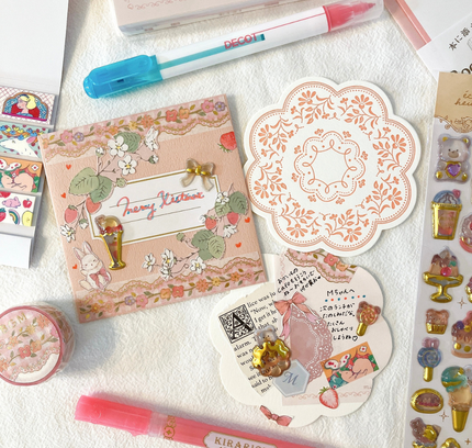 journaling with Pinkmas Stationery