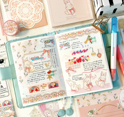 journaling with Pinkmas Stationery